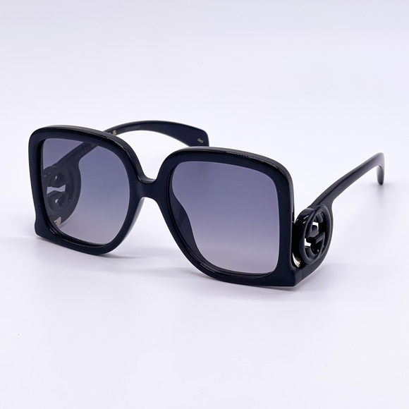 NEW GUCCI GG1326S 001 SQUARE WOMEN SUNGLASSES GUCCI NEW COLLECTION GUCCI - Picture 1 of 14